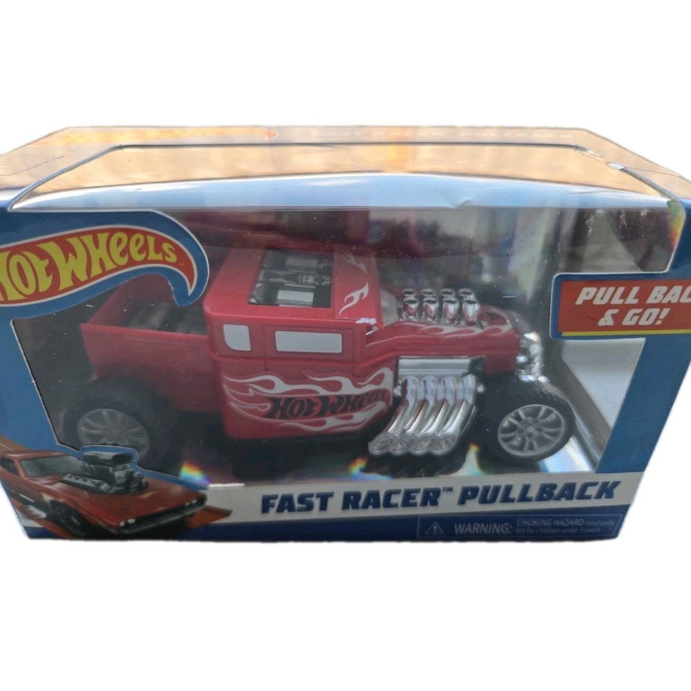 Hot Wheels Fast Racer Pullback - Picture 2 of 8